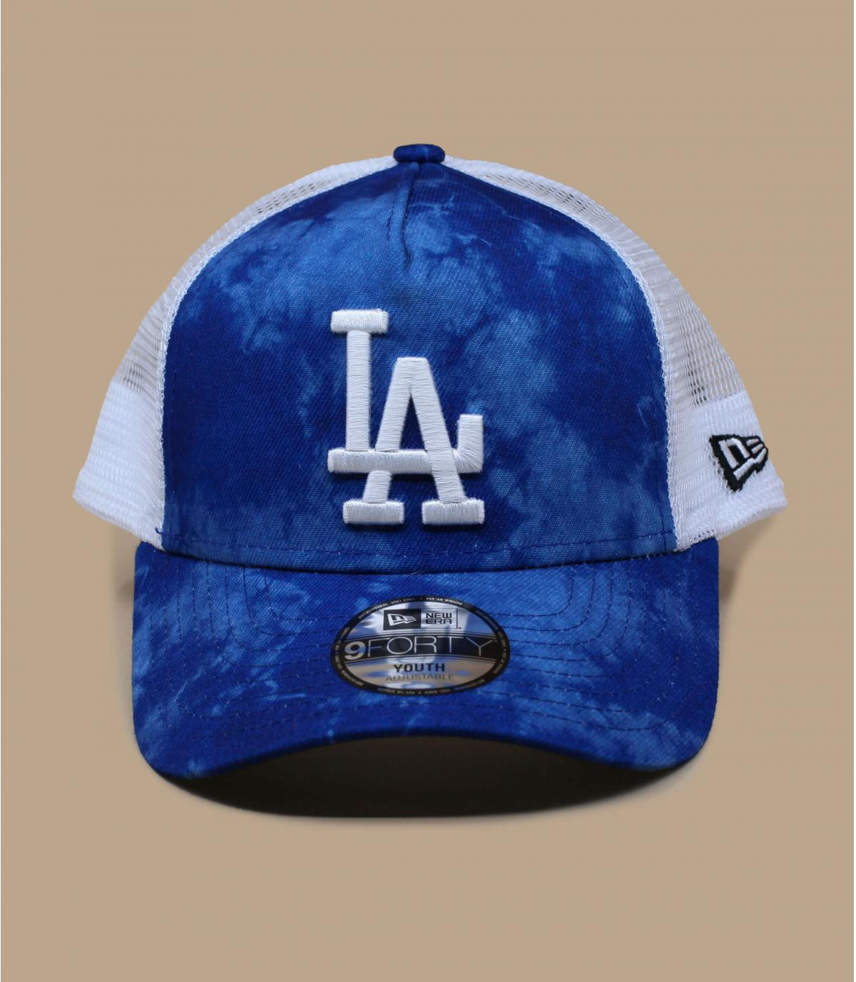 Trucker Kids Tie Dye LA navy New Era